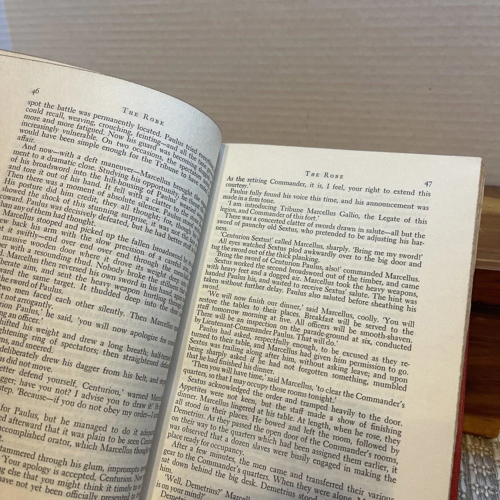The Robe by Douglas First Edition‎ Collectible Vintage Novel 1953